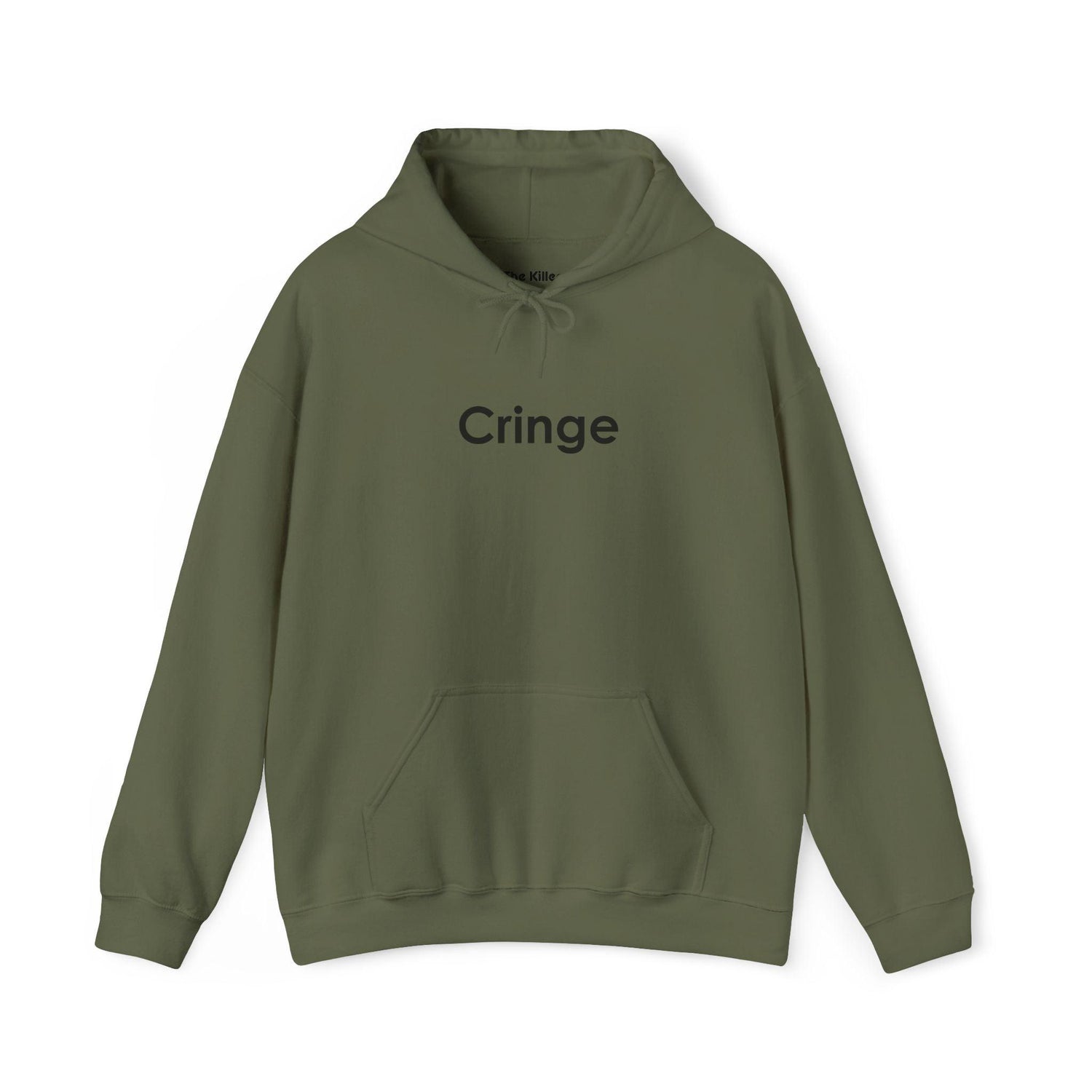 Image of the Cringe Hoodie from The Killer Tee